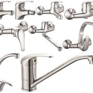Hot Selling Commercial Single Handle Grifo Griferia Hot and Cold Water Mixers Taps Faucets Bathroom Brass Kitchen Faucet