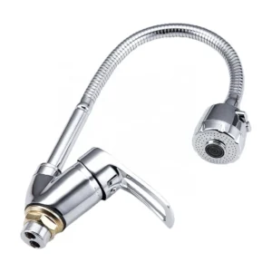 Brass Flexible Brass Filter Hot Cold Water Kitchen Faucet