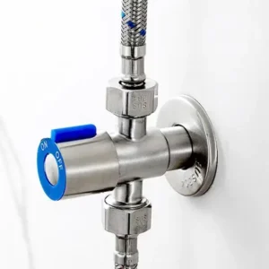 商用90度角阀马桶1/2不锈钢304双向水连接器浴室角阀