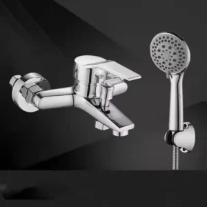 热卖水龙混音器定制浴室厨房水龙头，带抛光软喷雾图案淋浴水龙头适配器