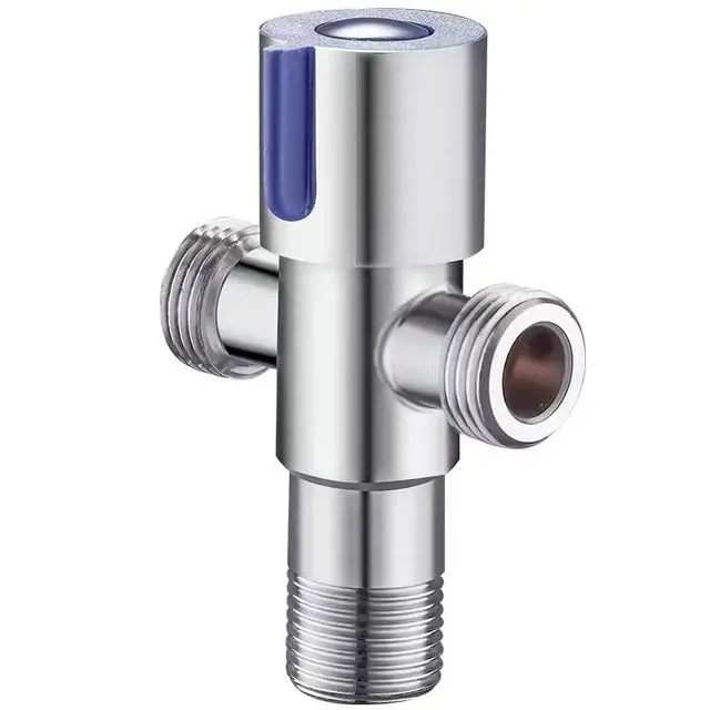 商用90度角阀马桶1/2不锈钢304双向水连接器浴室角阀 - Image 2