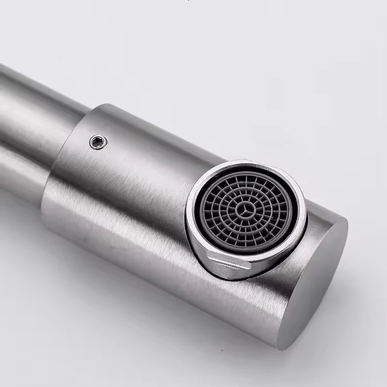 耐用的现代经典设计单手柄厨房水龙头SUS 304单孔水龙头 - Image 3